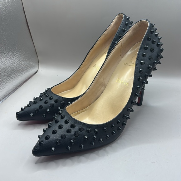 Christian Louboutin Shoes - Christian Louboutin Black Spiked Heels